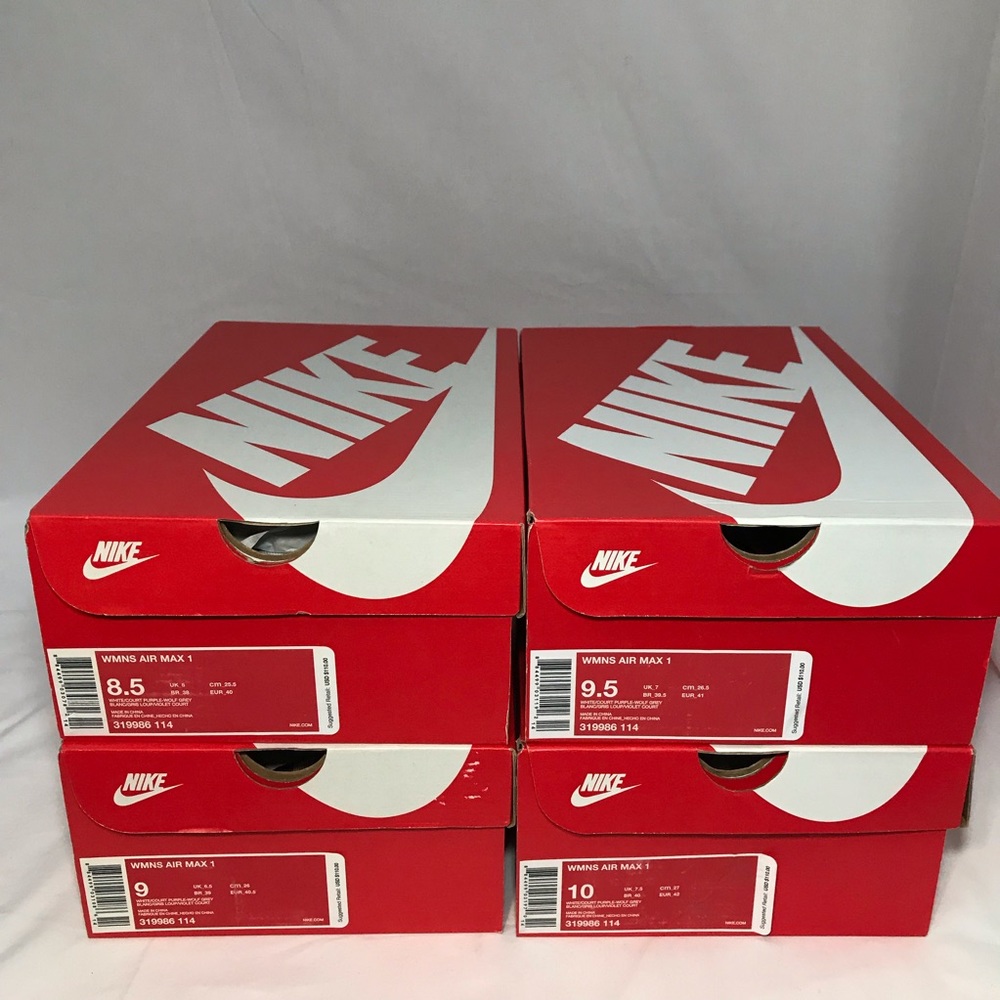 Nike Air Max 1 Raptors Pink Flash Lifestyle Shoes - Picture 8 of 8